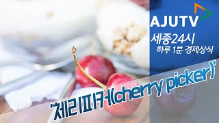 하루 1분 경제상식  체리피커cherry picker 체리피커 [upl. by Johann285]