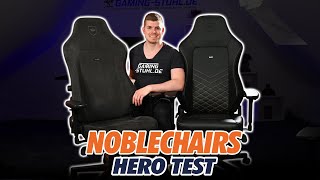 noblechairs HERO Test Hochwertiger Stuhl für große Gamer [upl. by Ahseen735]