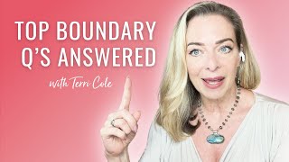 Your Top 8 Boundary Questions Answered  Terri Cole boundaries [upl. by Klute597]