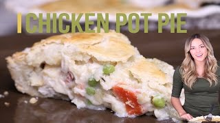 THANKSGIVING  Chicken Pot Pie Recipe  Cooking w Cayla [upl. by Earehs]