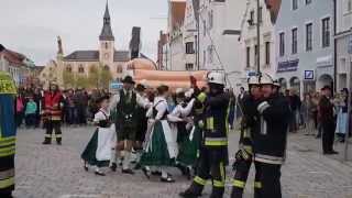 Maibaum Pfaffenhofen 2015 [upl. by Aissatan]