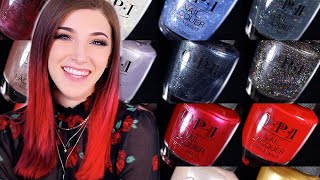 OPI Shine Bright Holiday 2020 Nail Polish Collection Swatches  KELLI MARISSA [upl. by Ventura]