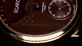 Swiss 18k Rose Gold Mens Watch by Égard Watch Company  The Adoro [upl. by Anoynek670]