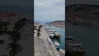 croatia trogir travel walking sea oldtown [upl. by Atsira]