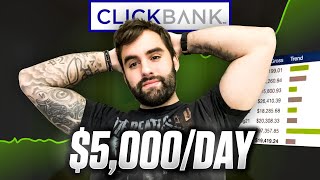 ClickBank 5k  Day New Method For Beginners 2024 [upl. by Yedorb]