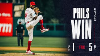 Nationals vs Phillies Game Highlights 81724  MLB Highlights [upl. by Rue]