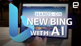 Microsofts new Bing and Edge handson Surprisingly wellintegrated AI [upl. by Arnuad]