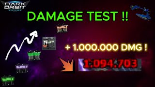 DARKORBİT 1000000 DAMAGE TEST [upl. by Batsheva609]