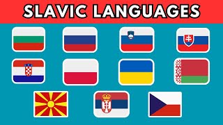 Colors  SLAVIC Languages COMPARED [upl. by Bohun]