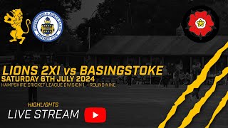 BOURNEMOUTH 2XI vs BASINGSTOKE  HCL DIV 1  ROUND 9 [upl. by Abeu330]