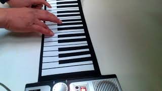 Flexible Piano 61 Key MIDI Keyboard Unboxing and Review [upl. by Berghoff]