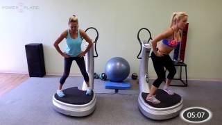 Power Plate  Body Weight Conditioning Workout [upl. by Ailedroc]