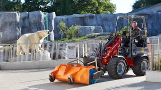 Weidemann – Der neue 1160 eHoftrac® Einsatz im Zoo [upl. by Nnaylrebmik]