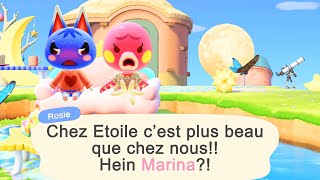 DECO de chez ETOILE sur MON ILE KAWAII ANIMAL CROSSING NEW HORIZONS LETS PLAY ACNH FR [upl. by Kuebbing133]