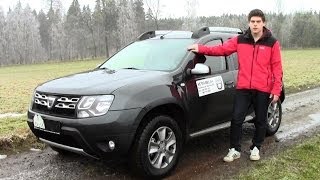 Test Dacia Duster 15 dCi 4x4 2013 [upl. by Enilarak]