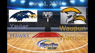 Xavier at Waupun Girls BB 11124 [upl. by Kcinnay44]