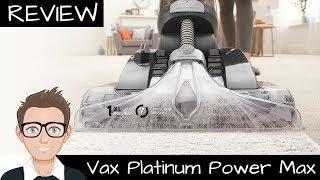 VAX Platinum Power Max Carpet Cleaner Review ECB1SPV1 [upl. by Nellahs]