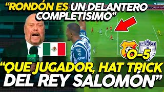 NARRADORES MEXICANOS FASCINADOS CON EL hattrick DE SALOMON RONDON ¡ES UN DELANTERO COMPLETISIMO [upl. by Lienad]