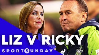 Liz Ellis smacks down Ricky Stuart  Wide World of Sports [upl. by Saraiya]