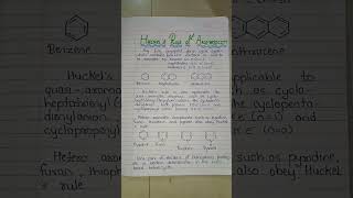 Huckel rule of aromaticity ytshorts chemistry viral latestvideo [upl. by Imoyaba]