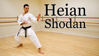 Kata Heian Shodan Full Tutorial [upl. by Yer]