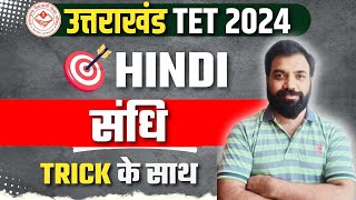 Sandhi in Hindi  संधि क्या होती है   Sandhi Tricks in Hindi Grammar  UTET Uttarakhand 2024 [upl. by Dowling932]