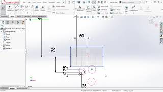 Solidworks Tutorial 55 Assembly Layout Sketch [upl. by Nasus197]