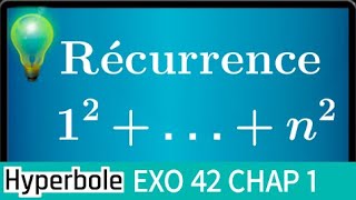 Raisonnement par récurrence  Montrer que la somme 1²n²nn12n16  Terminale Spé Maths [upl. by Puklich]