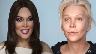 Iris MittenaereMiss France 2016Miss Univers 2016 Drag Makeup Transformation Ludivine Valandro [upl. by Lull288]