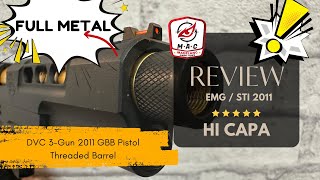 Airsoft  EMG STI Licensed 2011  REVIEW UNBOXING [upl. by Ecraep]