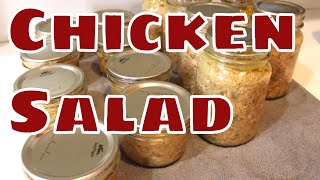 Home Canned Chicken Salad With Lindas Pantry [upl. by Poler]