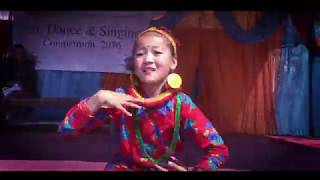 Expressional Dance by little talented girl pratikshiya Limbu  Blue bird school class 5 [upl. by Arataj]