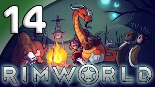 Rimworld Alpha 16 Modded  14 Happy Hunters  Lets Play Rimworld Gameplay [upl. by Gracie]