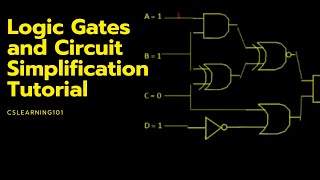 Logic Gates and Circuit Simplification Tutorial [upl. by Htims]