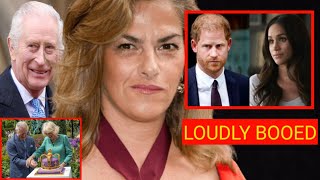 THEY WERE NOT INVITED Tracey Emin Loudly BOOED HazampMeg at Kings Birthday honour List 2024 [upl. by Ajet150]