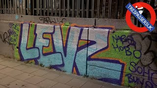 LONDON GRAFFITI  WALL SESSION S4E4  LEVEL [upl. by Tare]