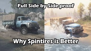 9 things Spintires did better than Mudrunner  full side by side proof [upl. by Otho]