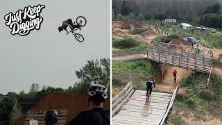 Are these the biggest jumps in England The TWISTED BUILD is open [upl. by Cuthbert]