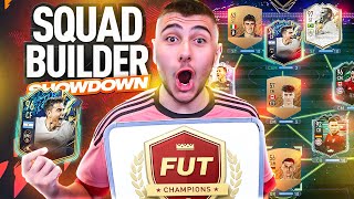 SQUAD BUILDER SHOWDOWN decides my FUT Champs team [upl. by Bedwell]