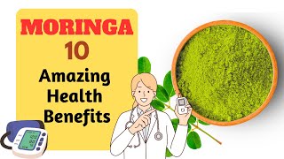 10 Amazing Benefits of Moringa Powder  Moringa  مورنگا  Health Benefits  Weight Loss [upl. by Nera]