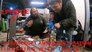 Thornycroft Antar MK3 Restoration  Drilling new life into the block  EPISODE FIVE cast Iron Repair [upl. by Naujed]