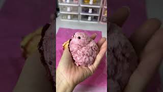 Delicious chicken squishy asmrsounds asmrvideo chick handmade stressrelief stressfree diy [upl. by Hanikas]