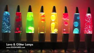 Lava amp Glitter Lamps [upl. by Nomaid]