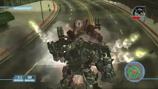 Transformers The Game Ironhide vs Brawl [upl. by Eelnyl]