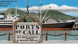 Ports of Call gameplay PC Game 1987 [upl. by Mcmath888]