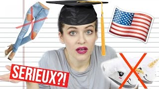 Le dresscode plutôt bizarre de mon lycée américain 😜 [upl. by Durgy]