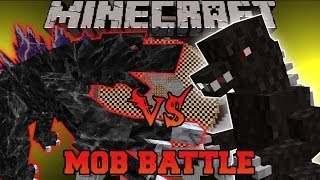 GODZILLA VS MOBZILLA  Minecraft Mob Battles  OreSpawn and Godzilla Mods [upl. by Francklin]