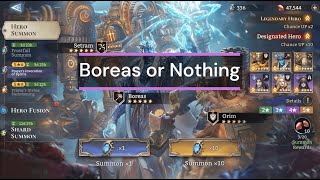 Watcher of Realms Boreas 2x 10x Summoning Boreas or Nothing Part 1 [upl. by Ttam]