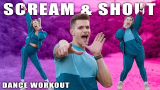 william  Scream amp Shout ft Britney Spears  Caleb Marshall  Dance Workout [upl. by Peugia]