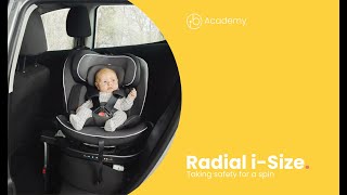 Radial iSize Plus Car Seat  How to recline  Ickle Bubba [upl. by Philander427]